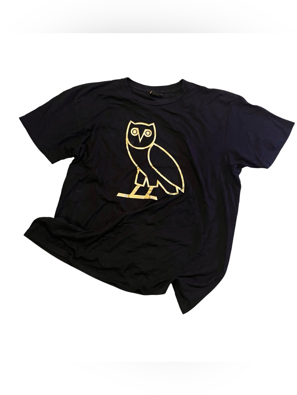 OVO octobers very own OG owl logo men’s short sleeve shirt size L